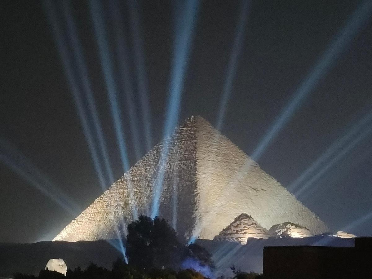 Anubis Kingdom Pyramids Hostel Kafret el-Gabal Kültér fotó