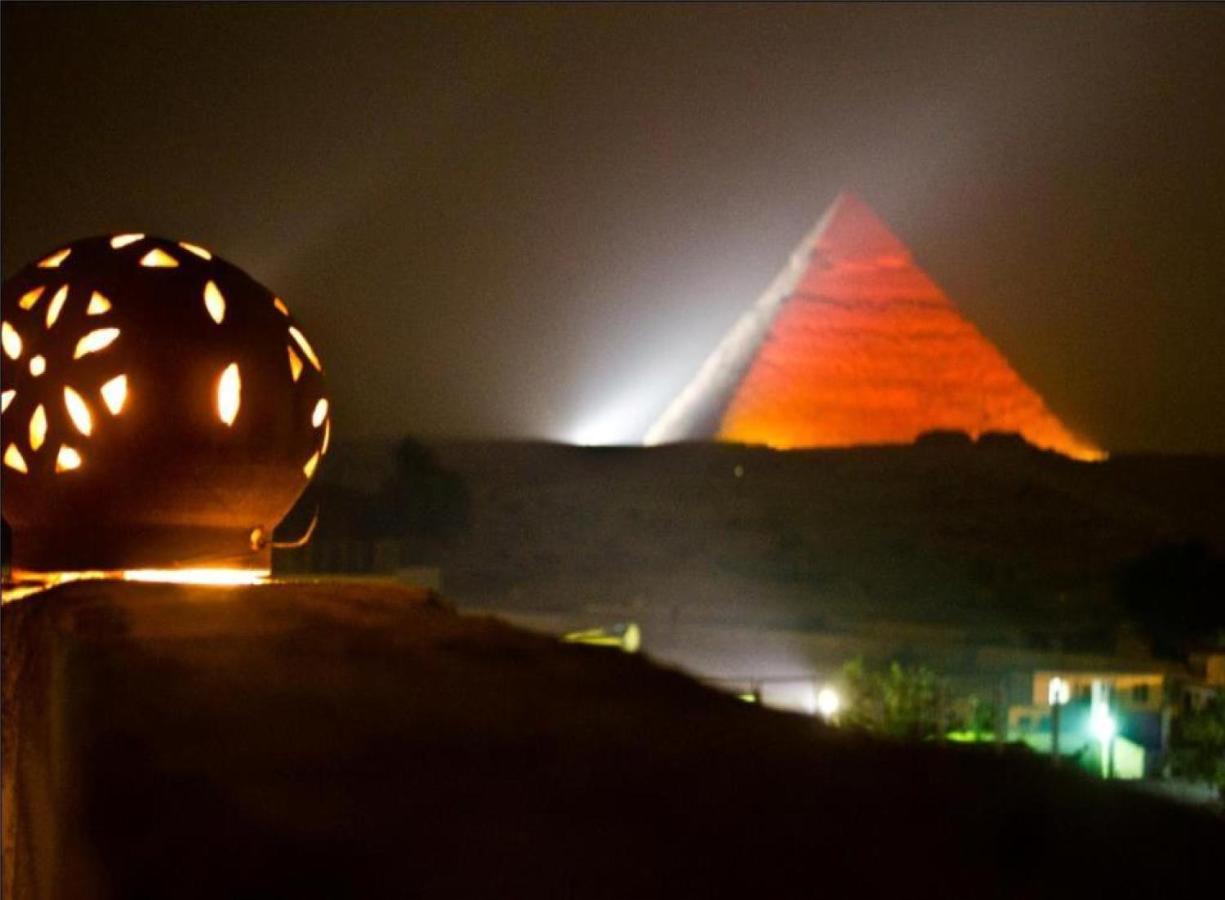 Anubis Kingdom Pyramids Hostel Kafret el-Gabal Kültér fotó