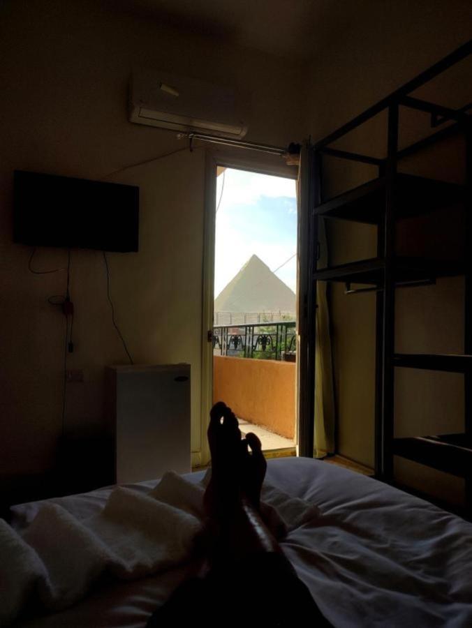 Anubis Kingdom Pyramids Hostel Kafret el-Gabal Kültér fotó