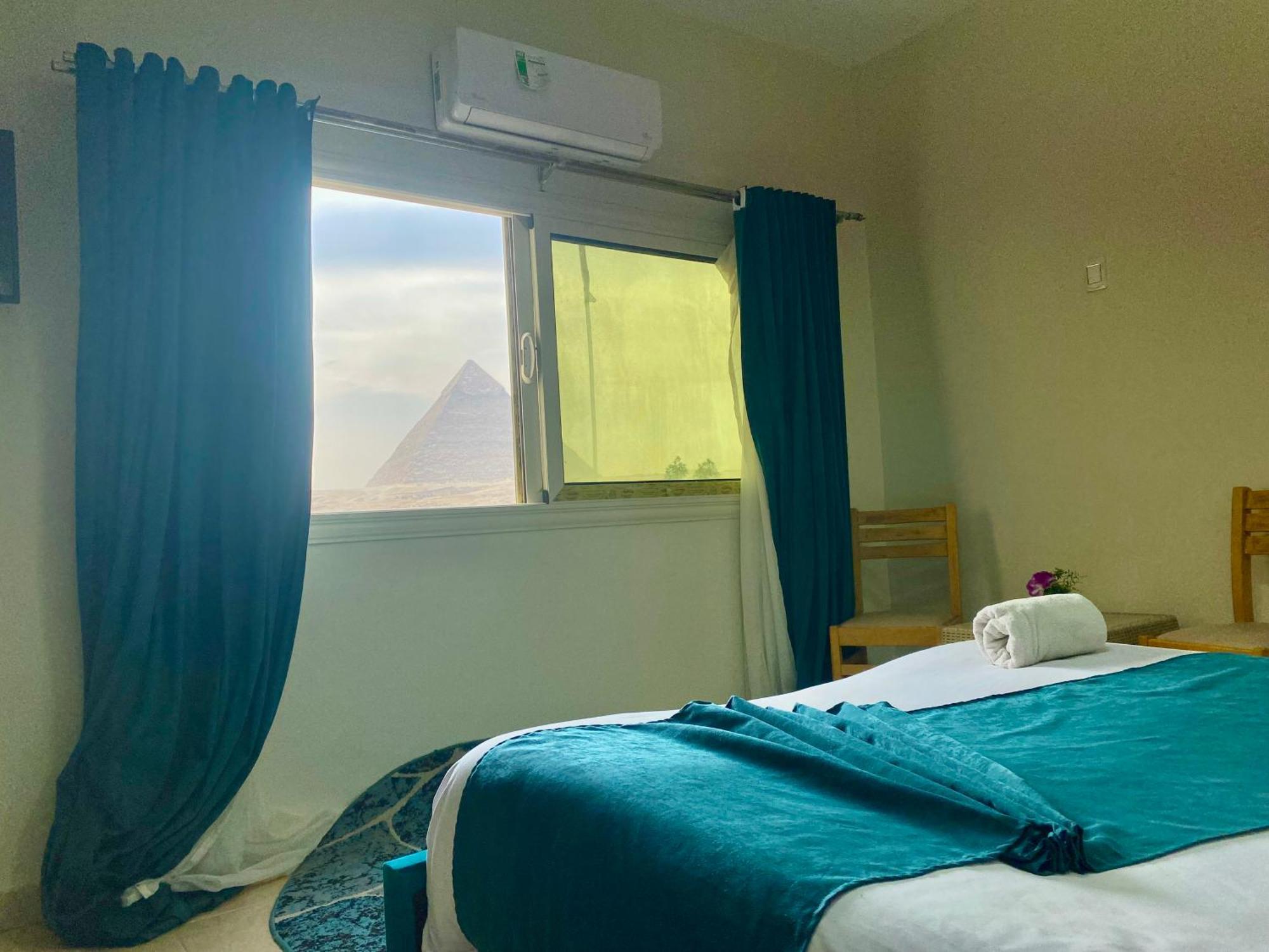 Anubis Kingdom Pyramids Hostel Kafret el-Gabal Kültér fotó