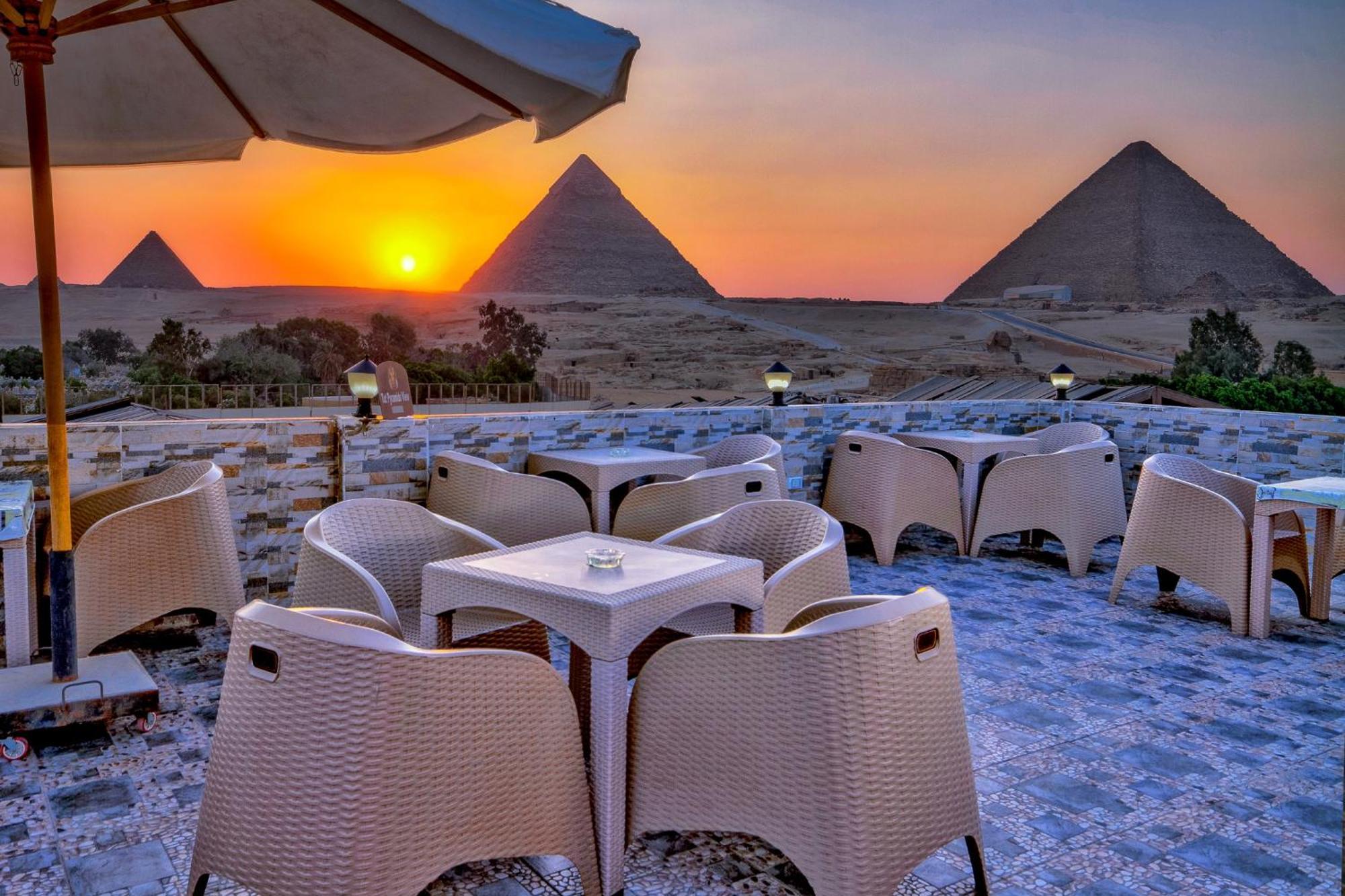 Anubis Kingdom Pyramids Hostel Kafret el-Gabal Kültér fotó