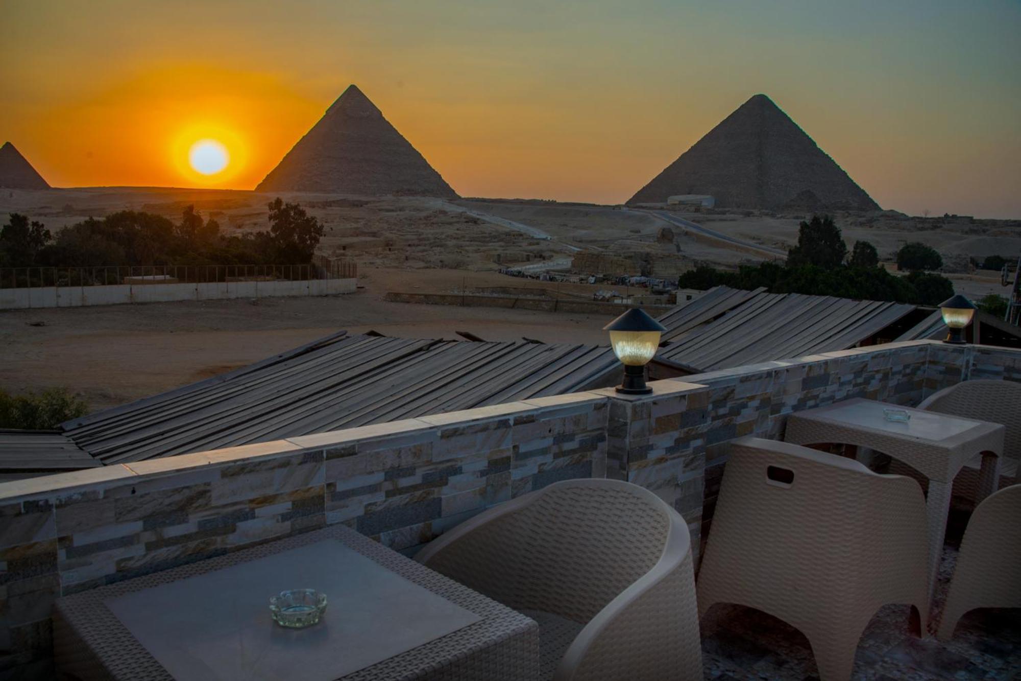 Anubis Kingdom Pyramids Hostel Kafret el-Gabal Kültér fotó
